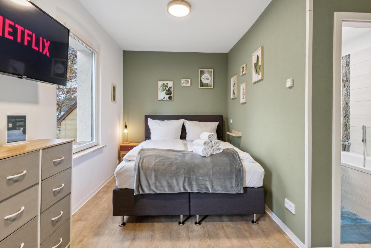 Apartment Vorstadtoase: Cozy Retreat With Queen Bed And Netflix